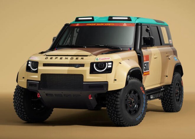 Land Rover reveals rally-raid Defender D7X-R