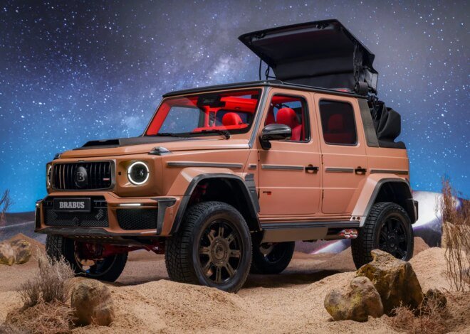 Stand well back: the Brabus 800 Cabrio is here