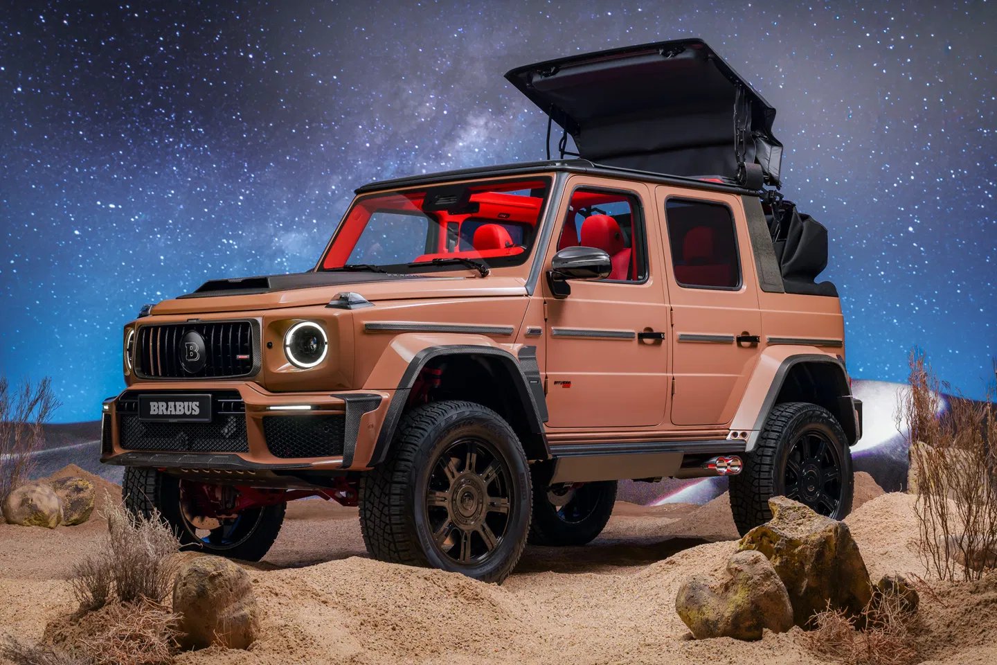 Stand well back: the Brabus 800 Cabrio is here